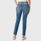 Petra High Rise Stretch MOM Jeans (PETITE)