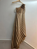 Rosalia Asymmetric Pleated Dress