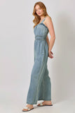 Becky Washed Tencel Denim Jumpsuit