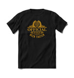 Official Beer Taster T- Shirt - Black