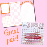 FINAL SALE: Notepad Set - Nurses