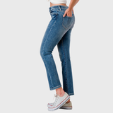 Petra High Rise Stretch MOM Jeans (PETITE)