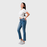 Petra High Rise Stretch MOM Jeans (PETITE)