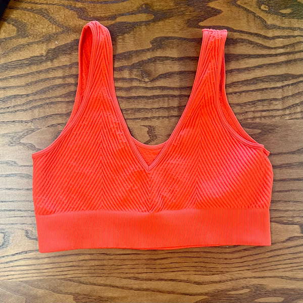 The Amazing Reversible Chevron Bralette - OS