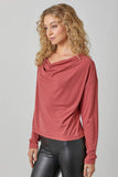 Mystree Cowl Neck Modal Top