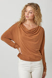 Mystree Cowl Neck Modal Top