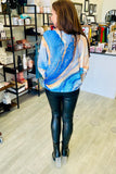 Italian Tie-dye Printed Sweater