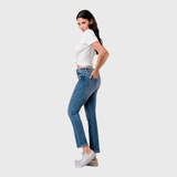 Petra High Rise Stretch MOM Jeans (PETITE)