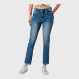 Petra High Rise Stretch MOM Jeans (PETITE)