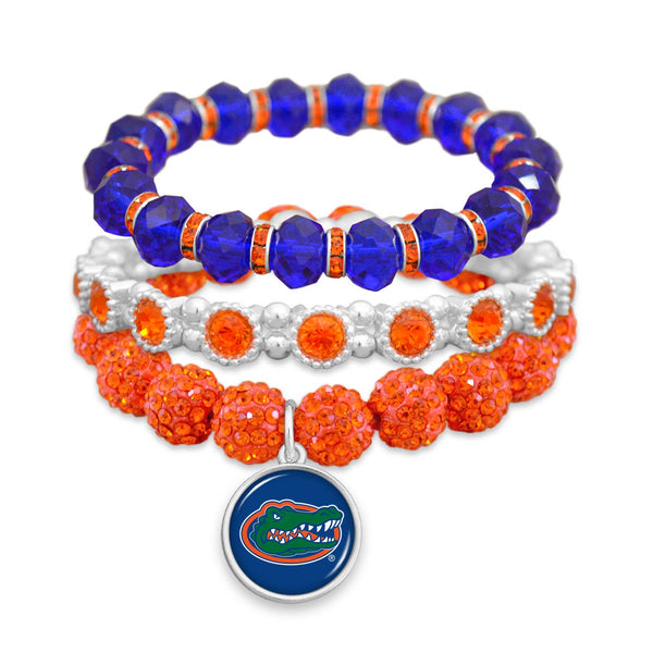 Game Day Amanda Stack Crystal Bracelet Set