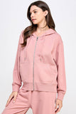 Petra Soft French Terry Zip Hoodie