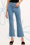 Macy Soft Washed Stretchy High Waisted Flare Pants