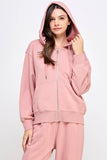 Petra Soft French Terry Zip Hoodie