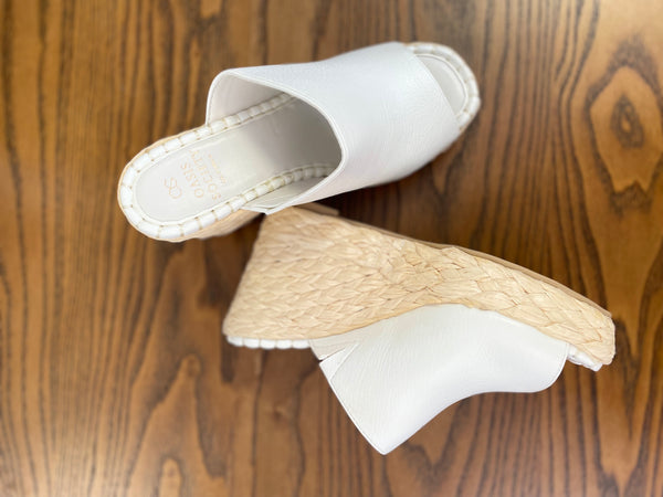 The Raina | Espdarille Slip On Wedge