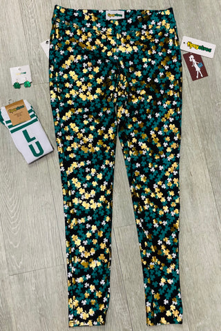 Clusterluck St. Patrick's Day Leggings