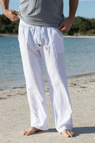 The Santorini Pants Men's - White