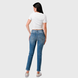 Petra High Rise Stretch MOM Jeans (PETITE)