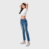 Petra High Rise Stretch MOM Jeans (PETITE)