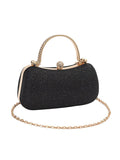 Stepping Out Shiny Clutch Crossbody Bag