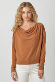 Mystree Cowl Neck Modal Top