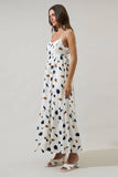 Devania Brush Cabana Flowy Maxi Dress