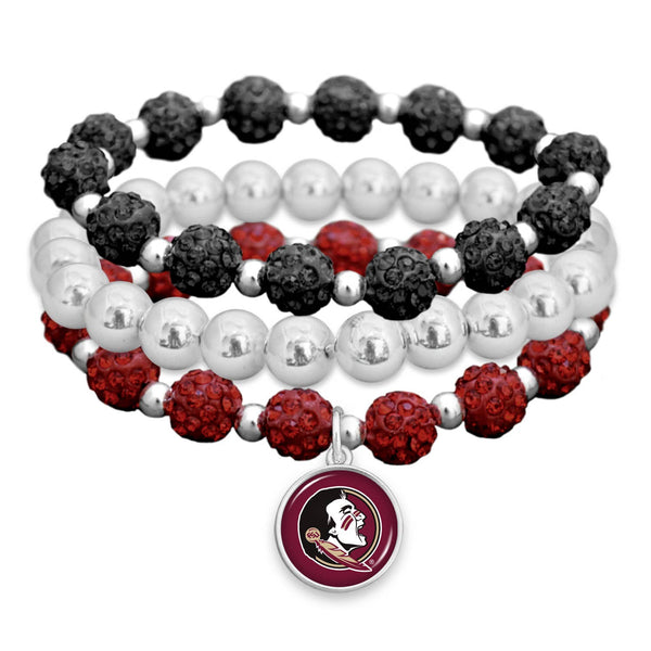 Game Day Amanda Stack Bling Bracelet Set